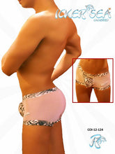 Icker Sea Zebra Mesh Boxer Brief Underwear White COI-12-124